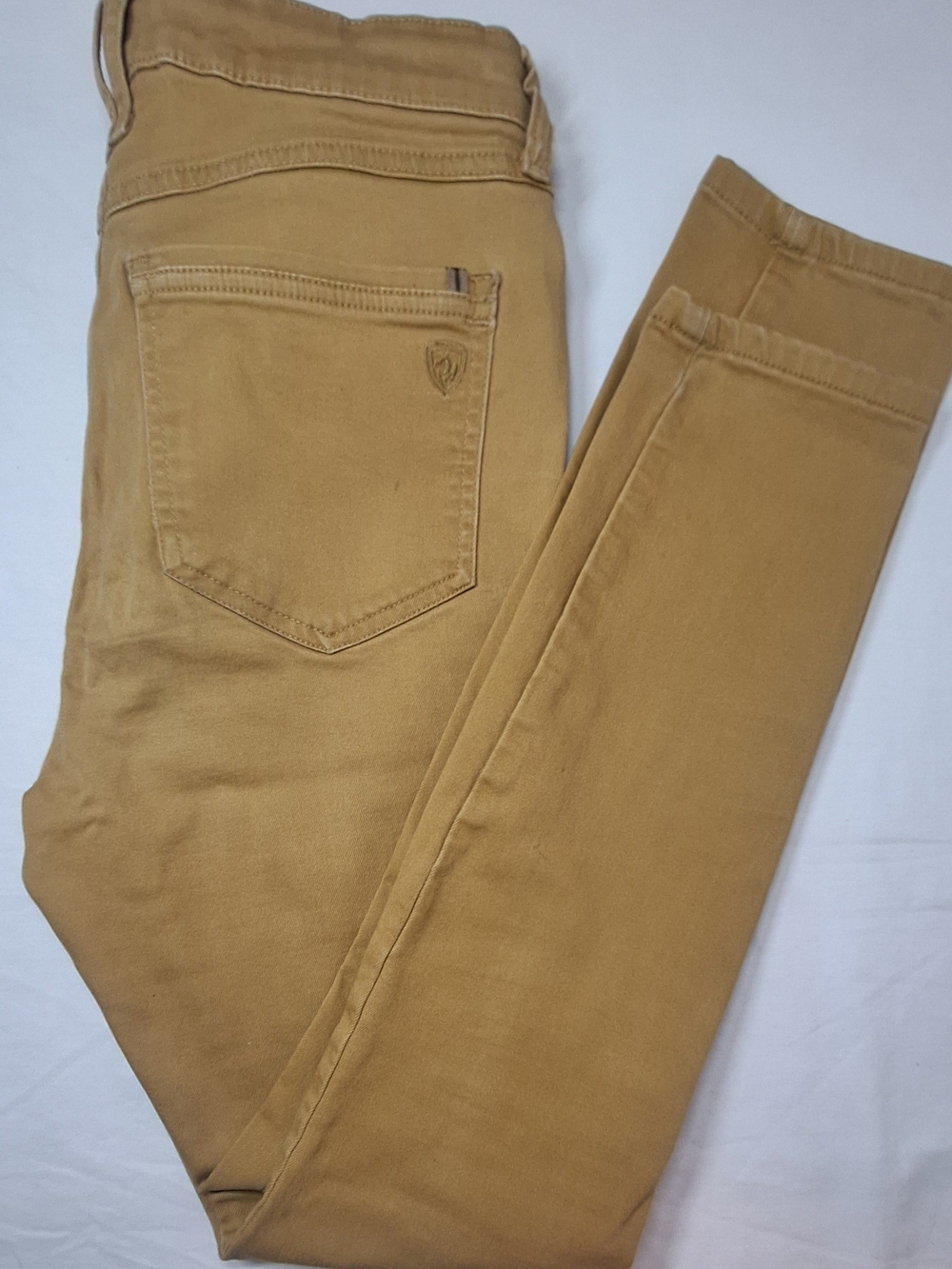 KÜHL Women's Stretch Twill 5-Pocket Slim Pants - Mustard Yellow - Size 8 Reg